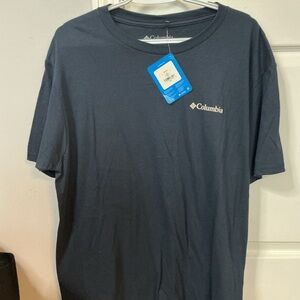 Columbia Men's Dark Blue Short Sleeve Tee